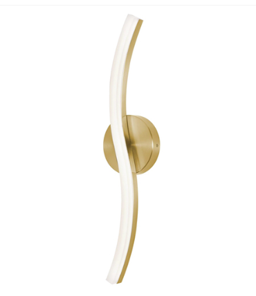 AFX Lighting TRCV2405L30D1LB Trace 24" Led Vanity Light - 3000k - 120v - Light Antique Brass Finish