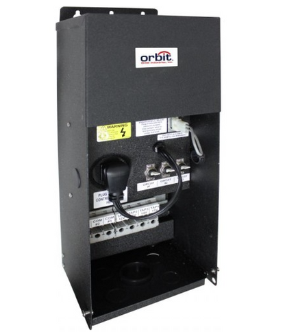 Orbit TRT-100-BK 100W Timer Ready 12-15V Multi-tap Transformer Black Metal