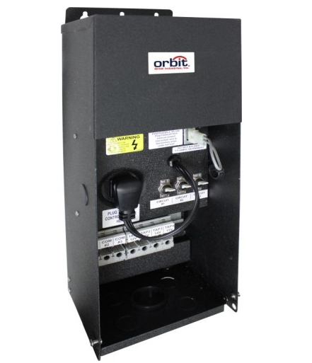 Orbit TRT-300-BK-TP 300W 12-15V Multi Tap With Timer and Photocell Transformer Black Metal