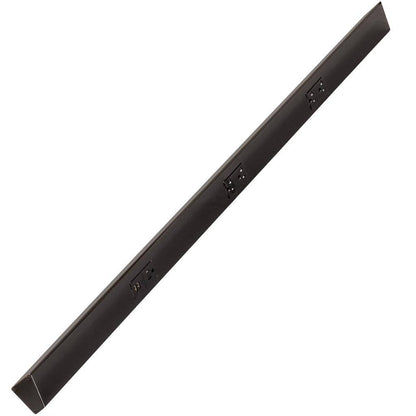 Task Lighting TRU48-3BD-P-BK 48"  Angled Power Strip with USB / Receptacles, Black Finish