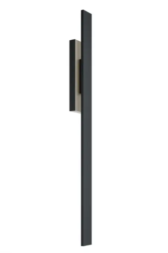 AFX Lighting TRUW0548LAJUDBK Tru 48" Outdoor LED Wall Sconce, Wattage 34W, Multi-Color Temperature, Voltage 120-277V, Black