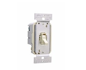 Wattstopper TSC5IV Toggle Fan Speed Control, Clamshell, Ivory Finish