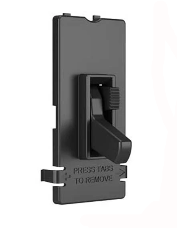 Wattstopper TSDKITBK Toggle Slide Dimmer Color Change Kit Black