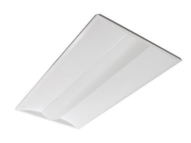 MaxLite TV24D36WCSEM 2x4 Size LED Troffer Light Wattage Select 36W, 40W, 45W And CCT Selectable 3500K, 4000K, 5000K and Battery Backup