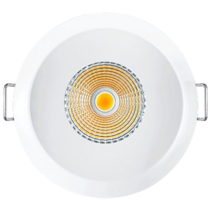 Lotus LED Lights L3G-RST-BR-RC36-4C90 Tangra 3 Inch Gimbal Round Sloped Thin Bronze Trim Reflector Clear glass 36° 4CCT+DTW 35K to 27K CRI90