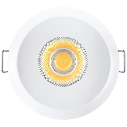 Lotus LED Lights L3F-SDW-WB-LB24-3K95 Tangra 3″ Square/Surface Downlight – 24° Beam – 3000K – White Black Trim – Black Lens Reflector – CRI 95