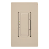 Lutron MSC-1000M-TP Maestro Satin Digital Fade Dimmer, Single Pole/Multi-Location, 1000W Incandescent/Halogen, Taupe Finish