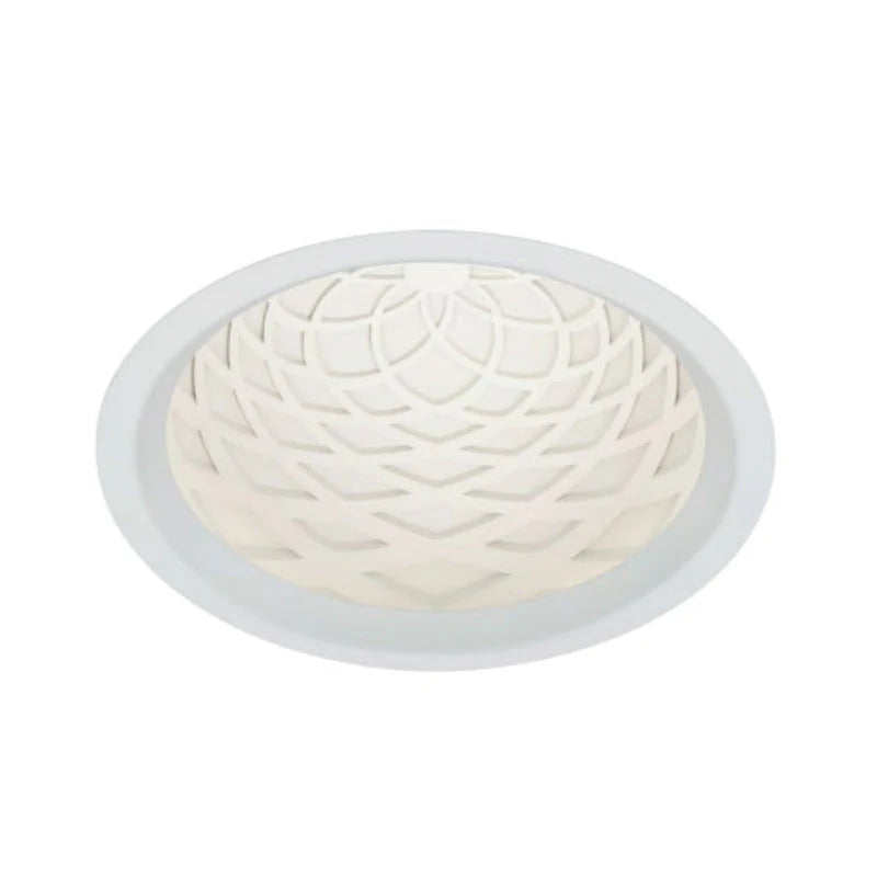 Visual Comfort Architectural EDIT12RF9272W Reflections 12" Indirect Downlight Flanged Trim - 2700K, 90 CRI, White - Torus Dome