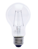 Feit Electric A19/TB/LED A19 Transparent Blue LED Filament Light Bulb, Wattage 4.5W, Voltage 120V