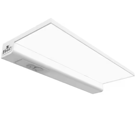 Feit Electric UCL12FP/5CCTCAG2/4 9.5 in. (Fits 12 in. Cabinet) Direct Wire Integrated LED White Linkable Onesync Under Cabinet Light Multi Color Temperature, Voltage 120V Pack 4