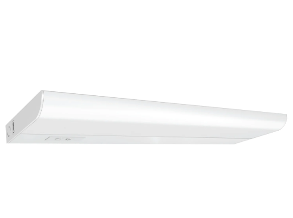 Feit Electric UCL24/CCTCA/AG 24 in. 20W Selectable White Smart Under Cabinet Flat Panel LED Fixture Multi Color Temperature , Wattage 20W, Voltage 120V 4 Pack