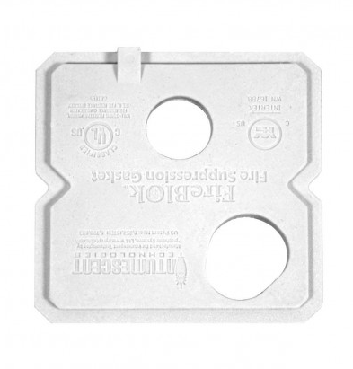 Orbit UFSI Universal Fireblok Firestop Insert For 1-gang, 4” & 4-11/16” Steel Box 30 Pack