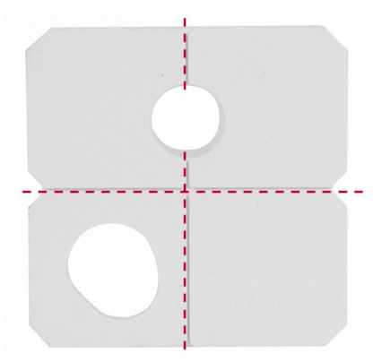 Orbit UFSI Universal Fireblok Firestop Insert For 1-gang, 4” & 4-11/16” Steel Box 30 Pack