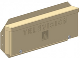 Orbit UM1020-TV Single Residence Service Enclosure With Embossed ”television” Text Pack of 10