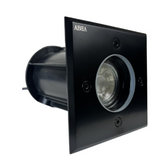 ABBA LIGHTING UNS01-BK LED Heavy Duty Stainless Steel Well Light, Black Finish