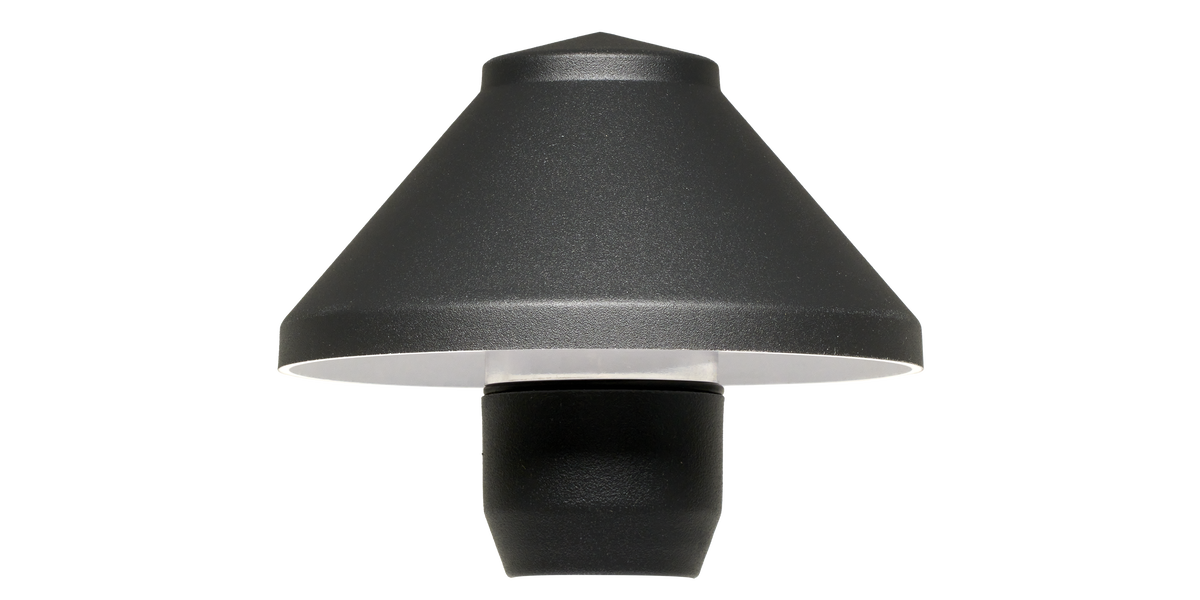 Universal Lighting Systems US1301BK 3.5" Cast Aluminum Landscape Lighting Shade - Finish: Black