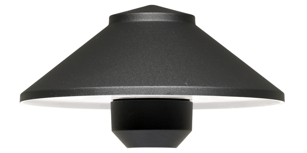 Universal Lighting Systems US1319BK 6.25" Cast Aluminum Landscape Lighting Shade - Finish: Black