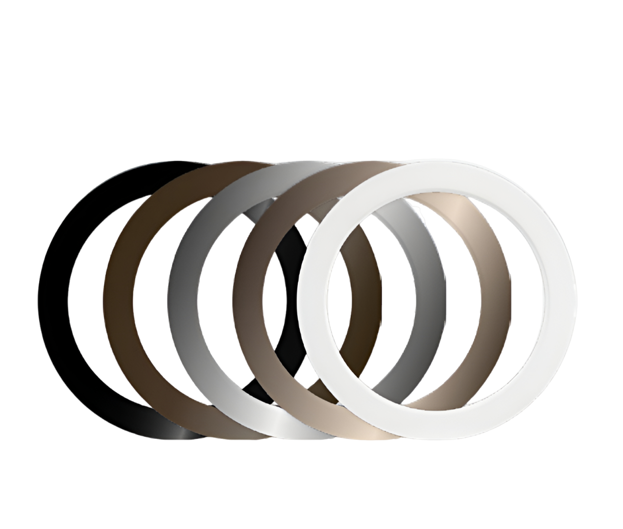ESL Vision ESL-DDSK1-R11-TMW 11" Field Installable Round Trim Kit for Decorative LED Disk (DDSK ) - Field Painted - Matte White