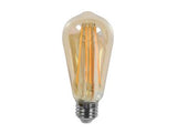 MaxLite V10ST19DLED922/JA81 LED Vintage Filament Bulb 10W ST19 Dimmable 90CRI, CCT 2200K, JA8, GEN 1