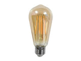 MaxLite V5ST19DLED927/JA81 LED Vintage Filament Bulb 5W ST19 Dimmable 90CRI, CCT 2700K, JA8, GEN 1