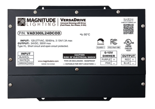 Magnitude Lighting VAD300L24DCOD VERSADRIVE MLV/ELV/0-10 PWM ...