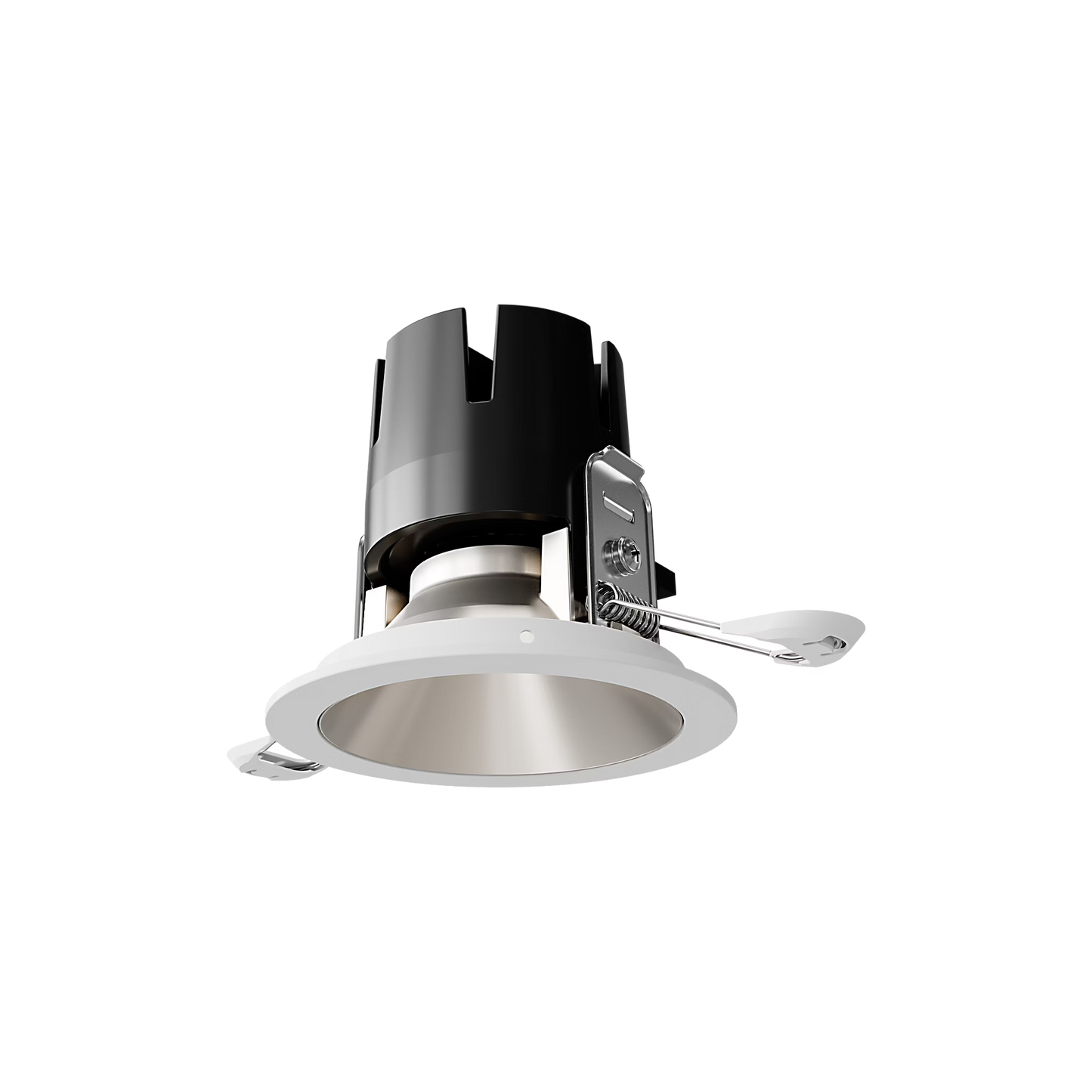 Visual Comfort Architectural ENCL3RRF-L15927WI-C-W Entra CL 3" Round Remodel Flanged Wall Wash – 15W – 2700K – 925 Lumens – 90+ CRI – Champagne Reflector – White Flanged Trim IC Airtight
