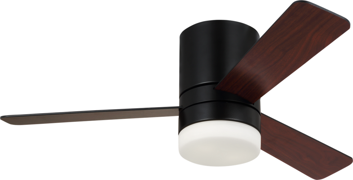 Generation Lighting 3ERHR44MBKD Era 44 44 inch Midnight Black Ceiling Fan