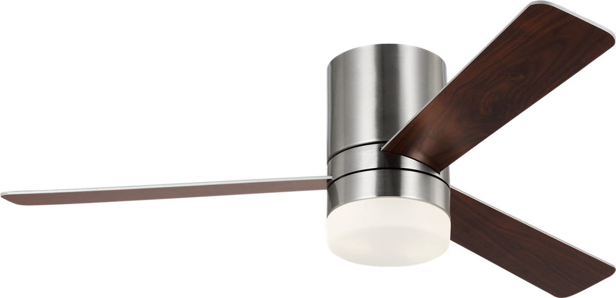 Generation Lighting 3ERHR52BSD Era 2 Light 52 inch Brushed Steel Ceiling Fan