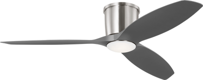 Generation Lighting 3TTHR52BSD Titus 52 inch Brushed Steel Ceiling Fan