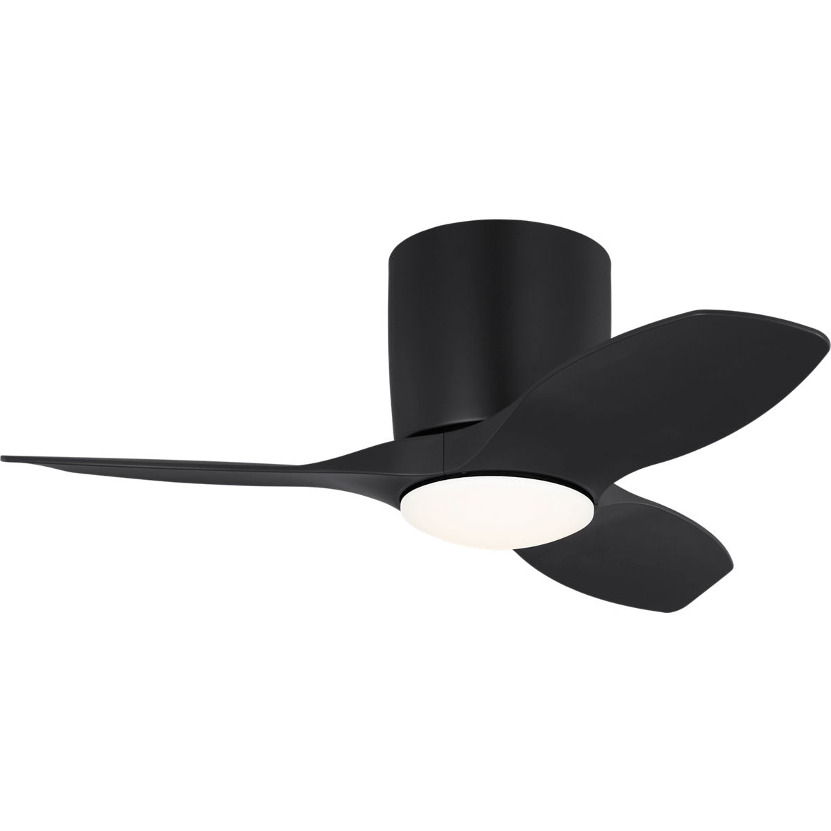 Generation Lighting 3TTHR32MBKD Titus 32 inch Midnight Black Ceiling Fan