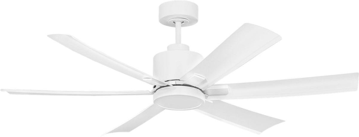 Generation Lighting Flera Smart 52 LED 52 inch matte white ceiling fan