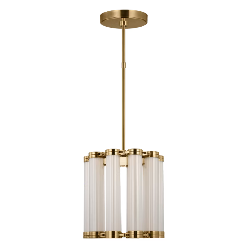 Visual Comfort Architectural AKPD15327NB Alo Medium Pendant - Polished Natural Brass - 26W 2700K - 2041 Lumens - CRI 90 - Dimmable