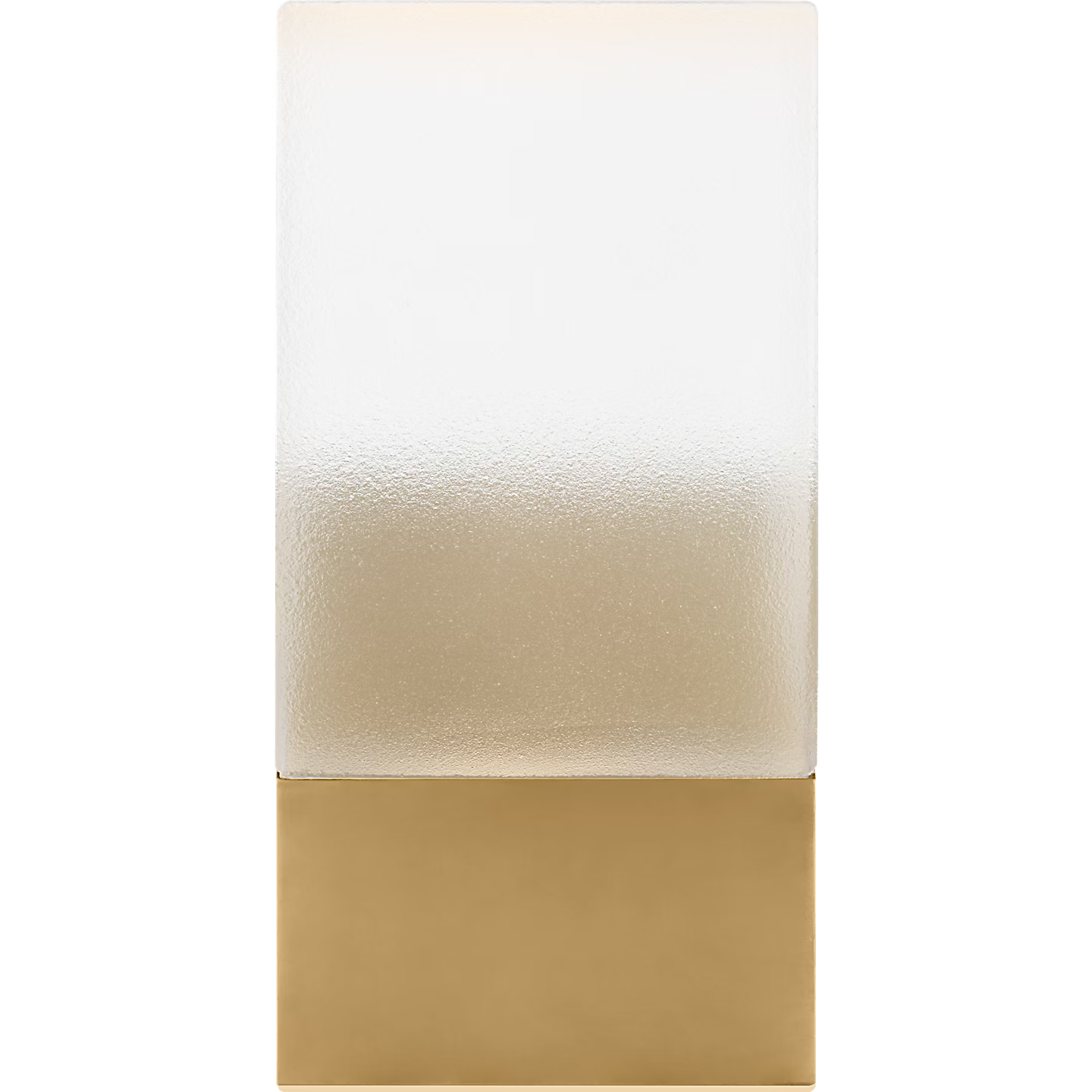 Visual Comfort Architectural KWTB60327HABCE Kelly by Kelly Wearstler Pezzo 10.1", 2.20W Hand Rubbed Antique Brass Rechargeable LED Table Lamp Texture-Cast Glass Shade