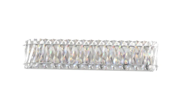 SDQ Lighting VL36406PN Modern LED Wall Sconce Light Polished Nickel Finish
