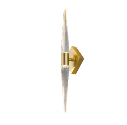 SDQ Lighting VL40024BG Modern Brushed Gold LED Lamp Sconce