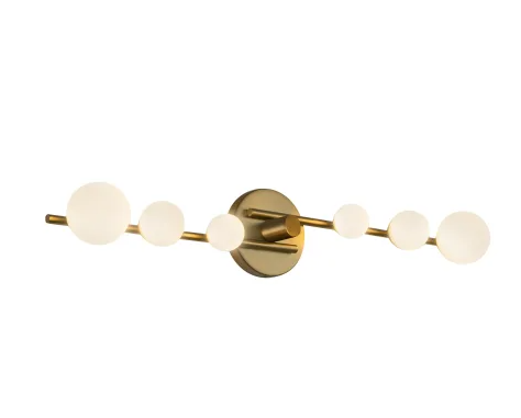 Kuzco Lighting VL55529-BG/OP Juniper LED 28.63 inch Brushed Gold Bath Vanity Light Wall Light
