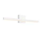 Dals Lighting VLG24-CC-WH Linear Swivel Vanity Sconce - White Finish