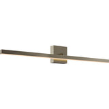 Dals Lighting VLG36-CC-SN Portrait 1 Light 37.2 inch Satin Nickel Wall Vanity Light Wall Light