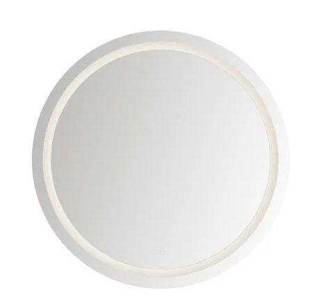 Kuzco Lighting VM41040-5CCT Hillmont 40" Diameter Circular Flat Frameless Wall Mounted Bathroom Mirror with LED Lighting