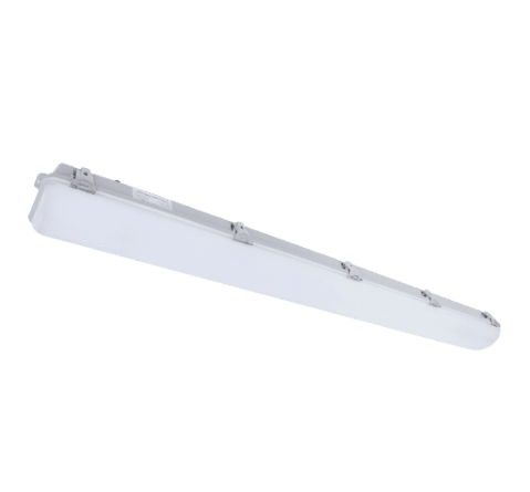Eiko VP2-4465-3 Vapor Proof, 4', 46W, 5000K, 120-347V, Dimmable