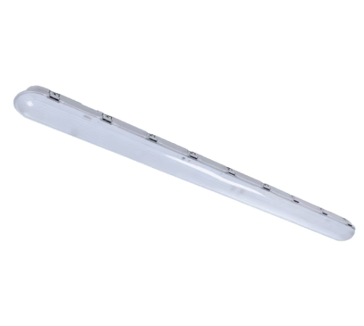 Eiko VP2-8654-3-M5 Mod Vapor Proof, 8', 65W, 4000K, 347V, Dimmable, Microwave Sensor