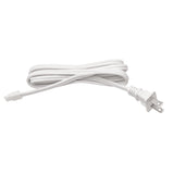 AFX Lighting VRAP60WH Haley 60" Long Under Cabinet Cord and Plug, White