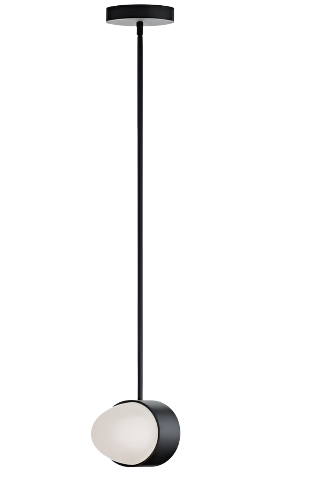 AFX Lighting VRNP09LAJUDBK Verona - 15W 2 LED Pendant-9 Inches Tall and 9 Inches