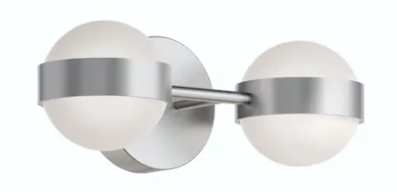 AFX Lighting VRNV1407LAJUDSN Verona 2 Light 14" Wide LED Vanity Light