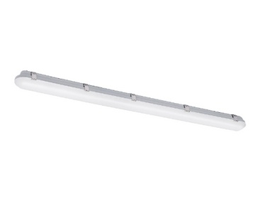 AFX Lighting VTL48AJLAJD2-BB Vaportite 48 Inch LED Linear Vapour Tight, 120-277V, White Finish with Emergency Battery Backup
