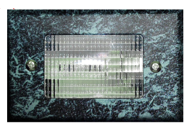 Dabmar Lighting LV618-L3-30K-VG Cast Aluminum Open Face Step Wall Light G4 LED, Wattage 3W, Voltage 12V, Color Temperature 3000K, Verde Green Finish