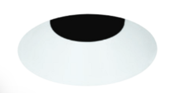 Visual Comfort Architectural E4RF15B-OZ Element 4" Round Bevel Trim, Flanged 1.1"-1.5" Ceiling Thickness, Antique Bronze