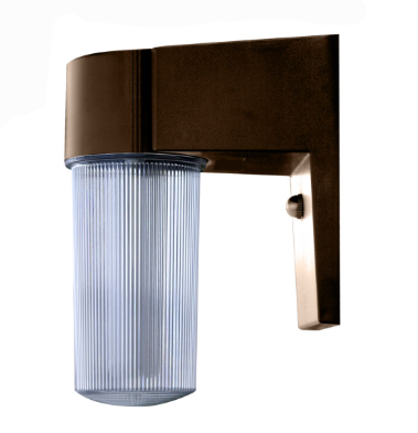 Dabmar Lighting W2800-L9-65K-BZ Plastic Surface Mount Wall Fixture, G24, Color Temperature 6500K, Bronze Finish