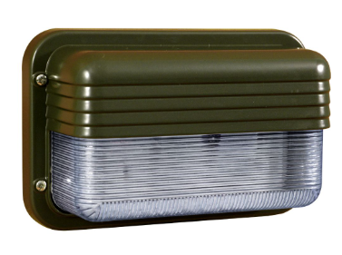 Dabmar Lighting W2915-L9-65K-BZ Cast Aluminum Wall Fixture, G24, Color Temperature 6500K, Bronze Finish