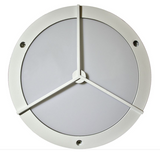 Dabmar Lighting W3700-W Powder Coated Cast Aluminum Surface Mounted Wall Fixture in White Finish